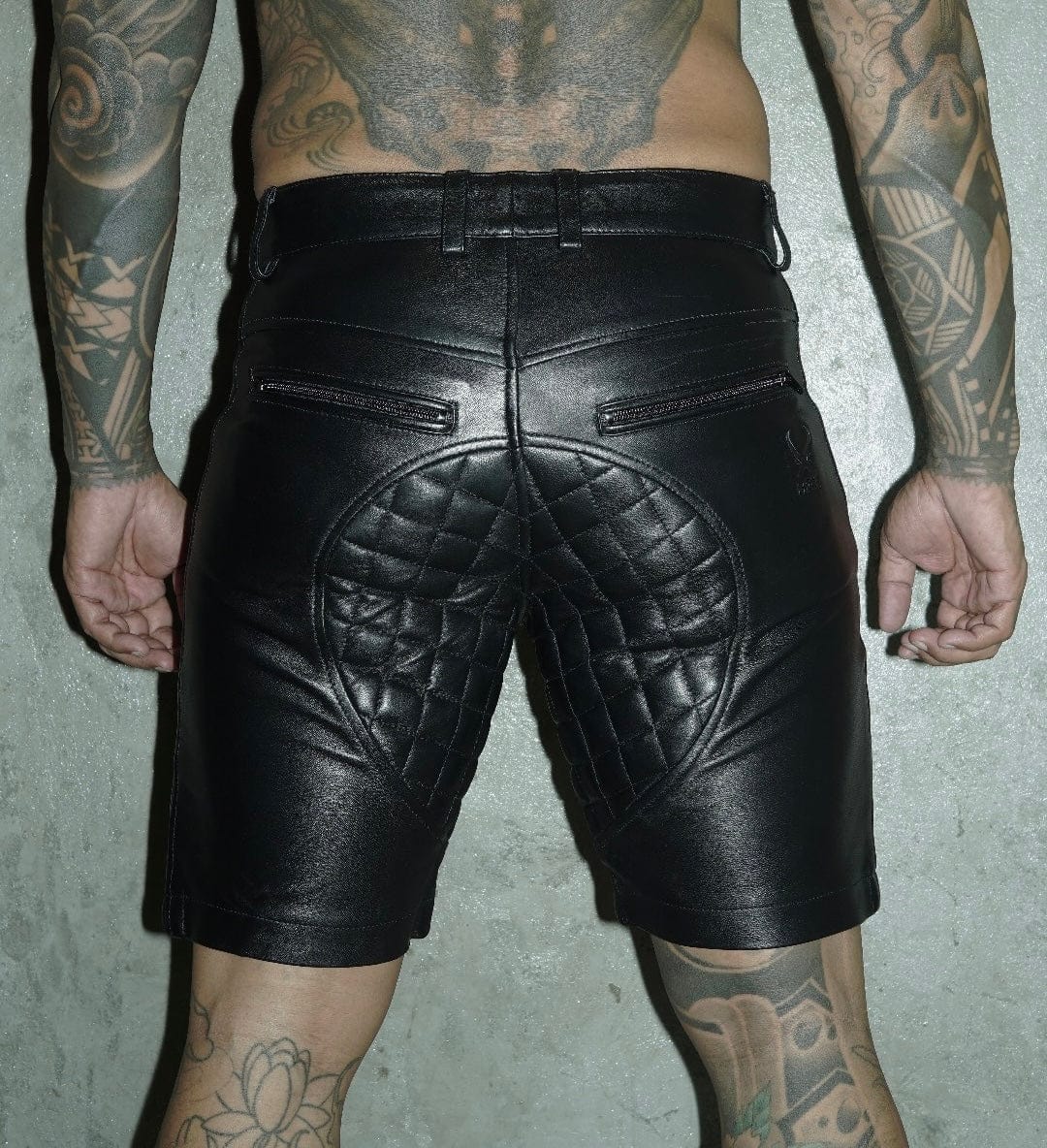 INFIERNO LEATHER SHORTS