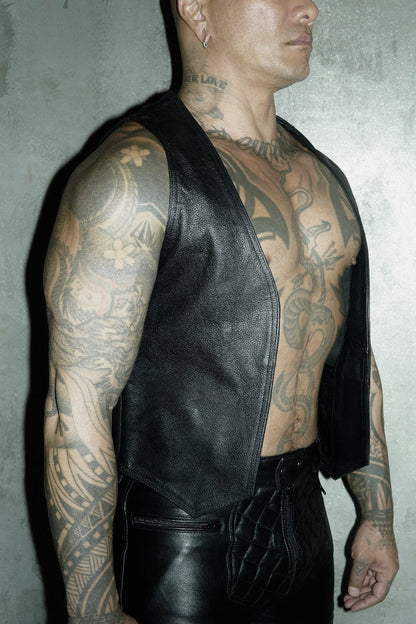 INFIERNO LEATHER VEST